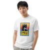 Unisex garment dyed heavyweight "Stop Wars" T-shirt - White