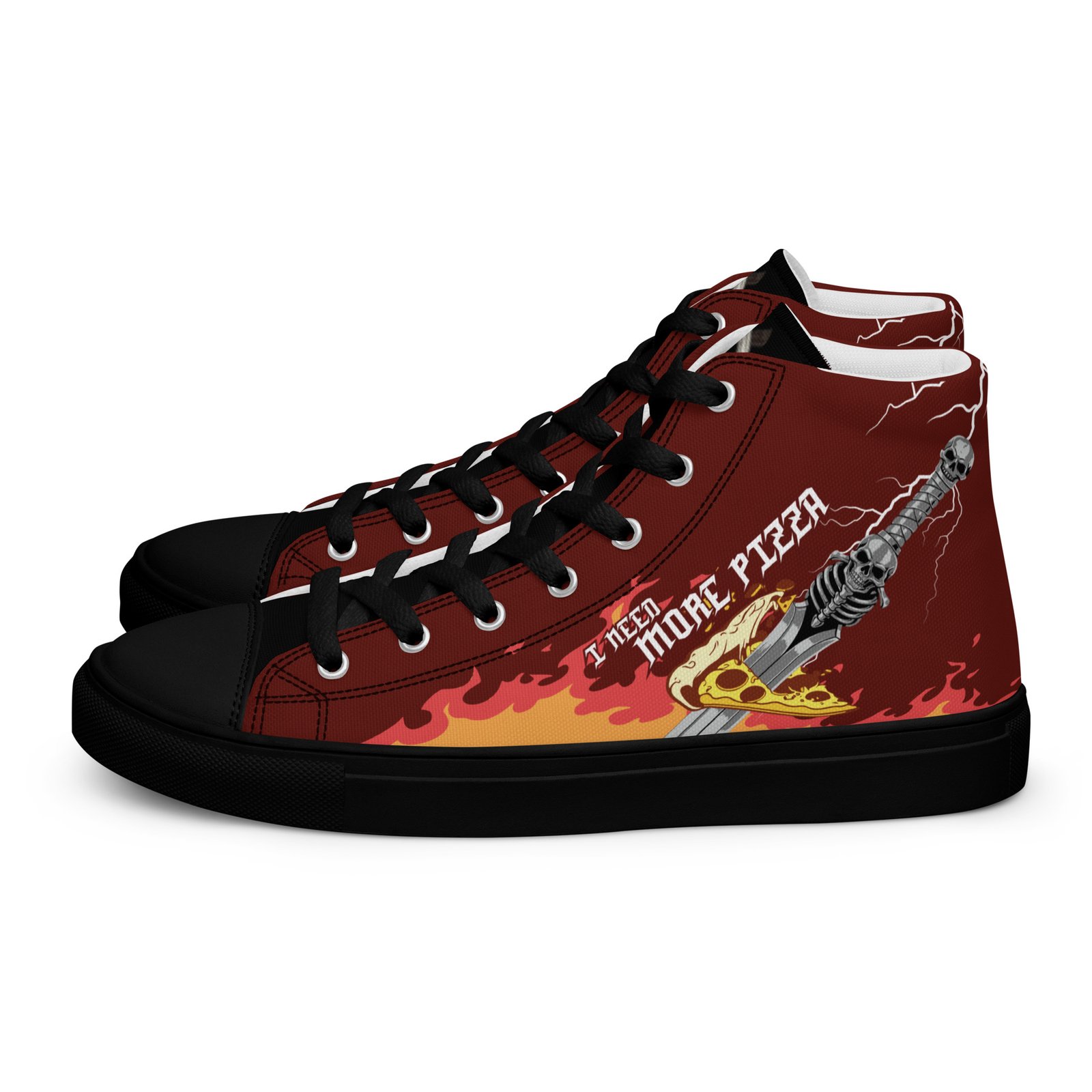 Men's high-top canvas sneakers inspired by Dante - Image 2