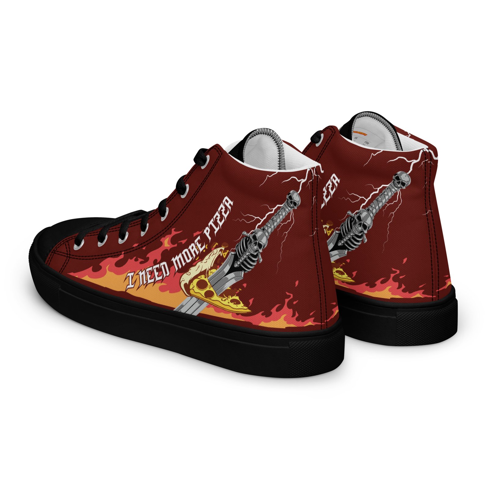 Men's high-top canvas sneakers inspired by Dante - Image 3