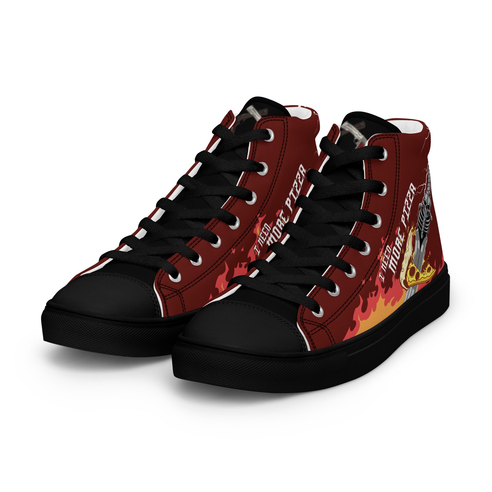 Men's high-top canvas sneakers inspired by Dante