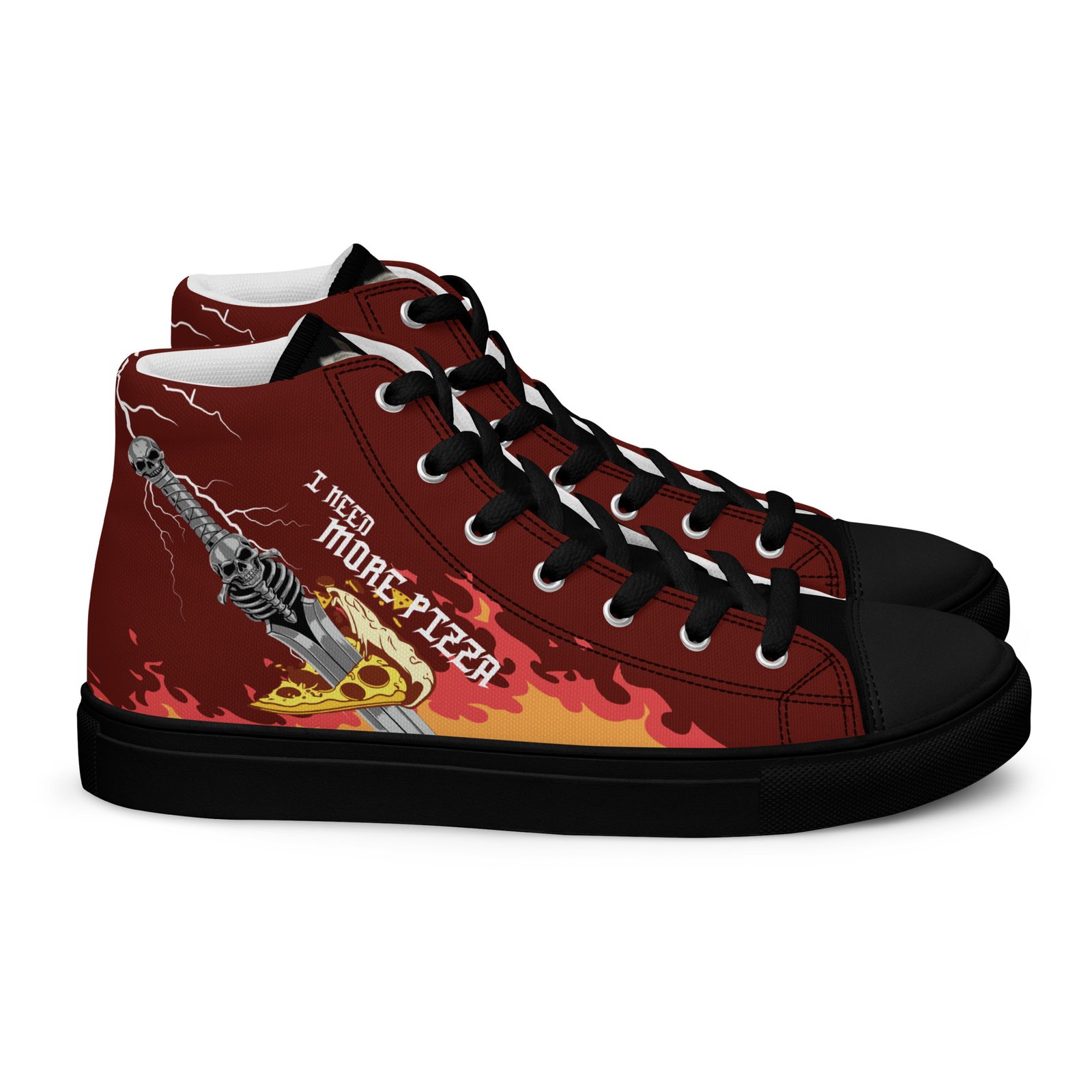 Men's high-top canvas sneakers inspired by Dante - Image 7
