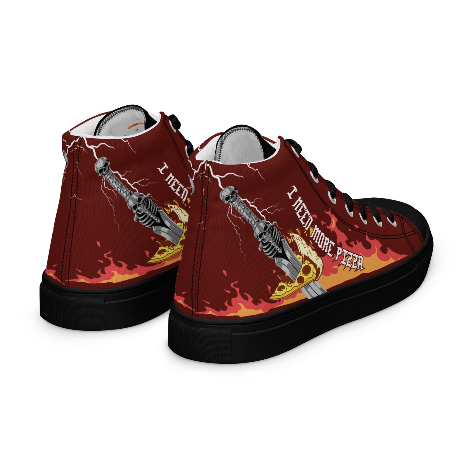 Men's high-top canvas sneakers inspired by Dante - Image 8