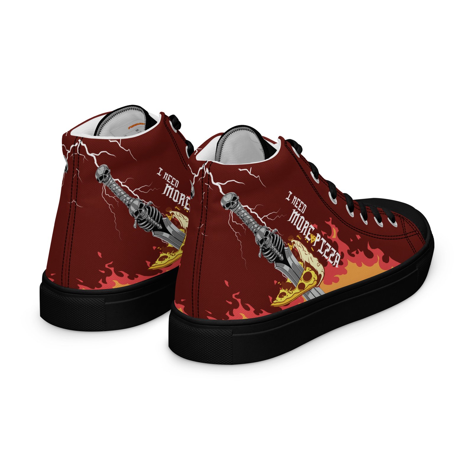 Men's high-top canvas sneakers inspired by Dante - Image 8