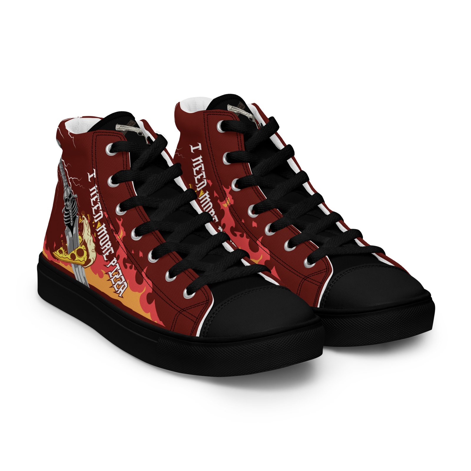 Men's high-top canvas sneakers inspired by Dante - Image 9