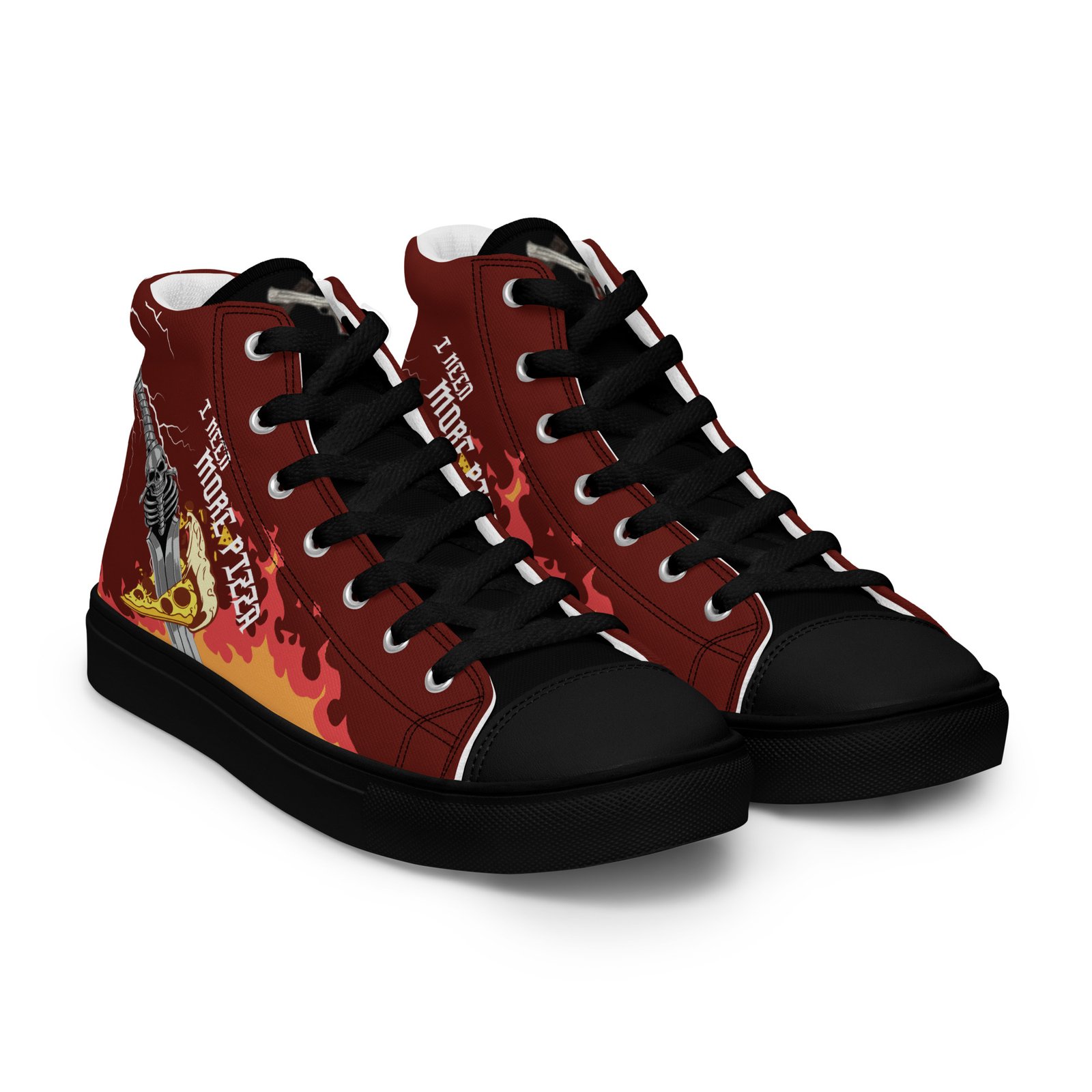 Men's high-top canvas sneakers inspired by Dante - Image 9