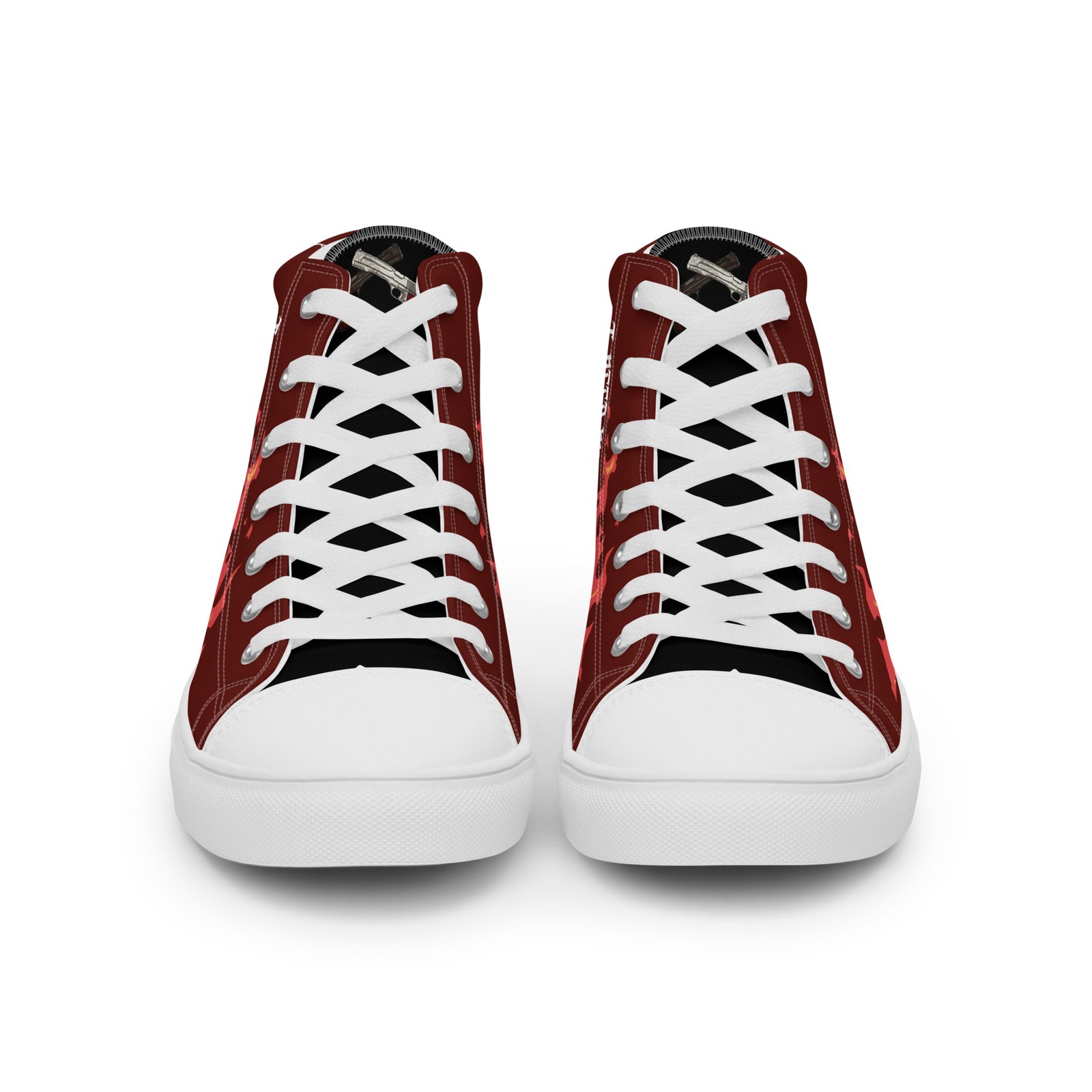 Men's high-top canvas sneakers inspired by Dante - Image 14