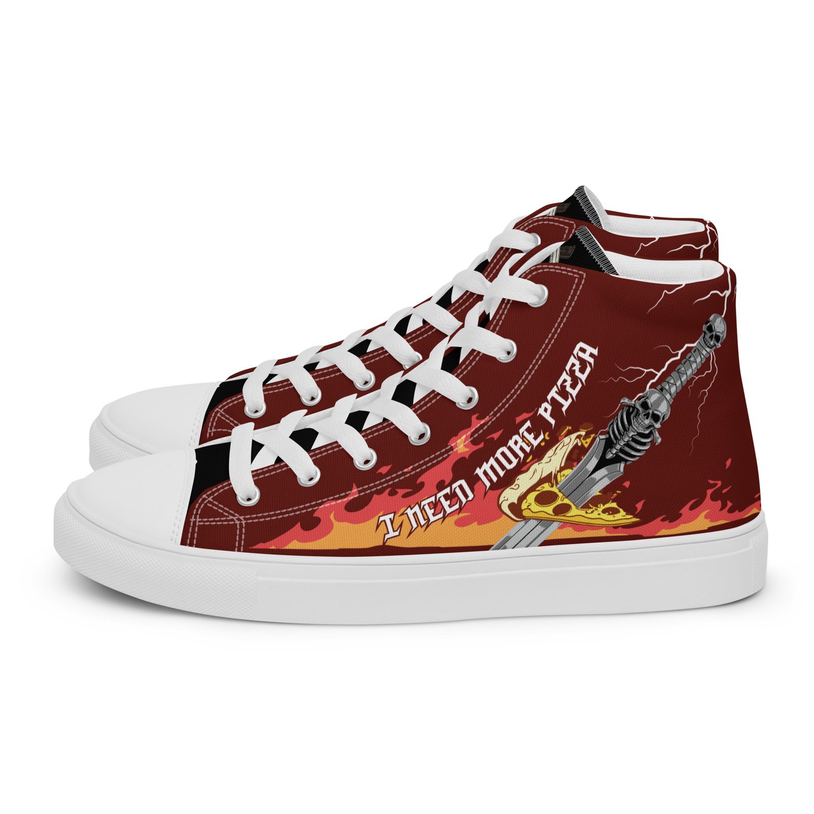 Men's high-top canvas sneakers inspired by Dante - Image 10