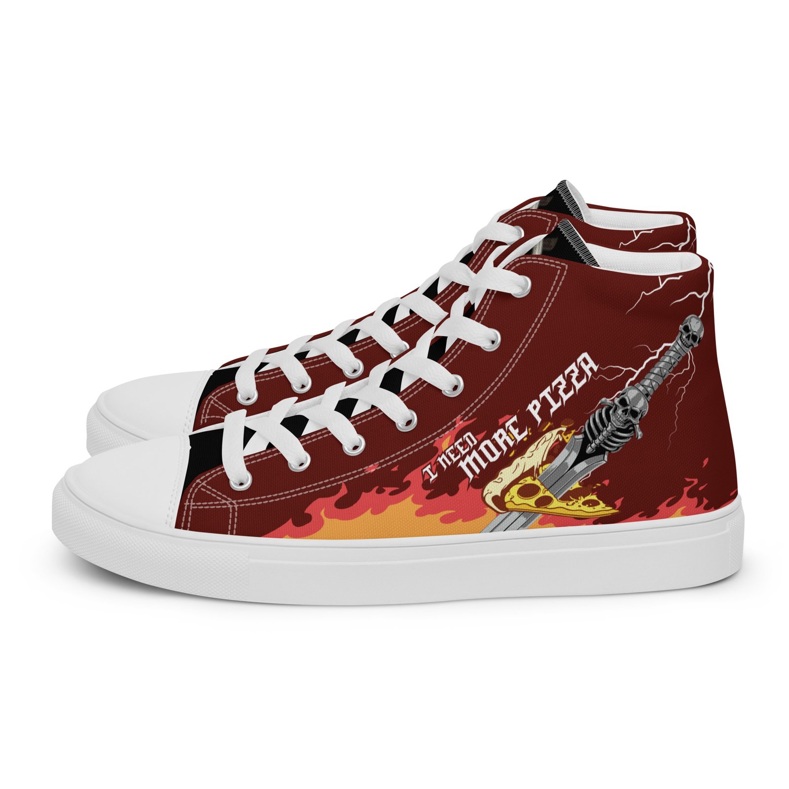 Men's high-top canvas sneakers inspired by Dante - Image 10