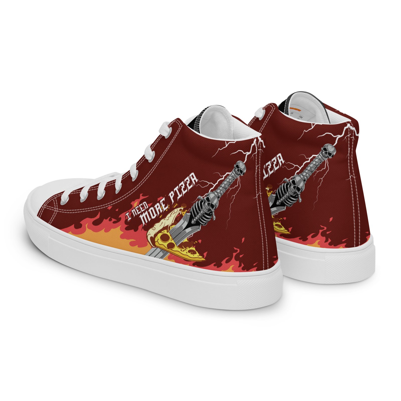 Men's high-top canvas sneakers inspired by Dante - Image 12
