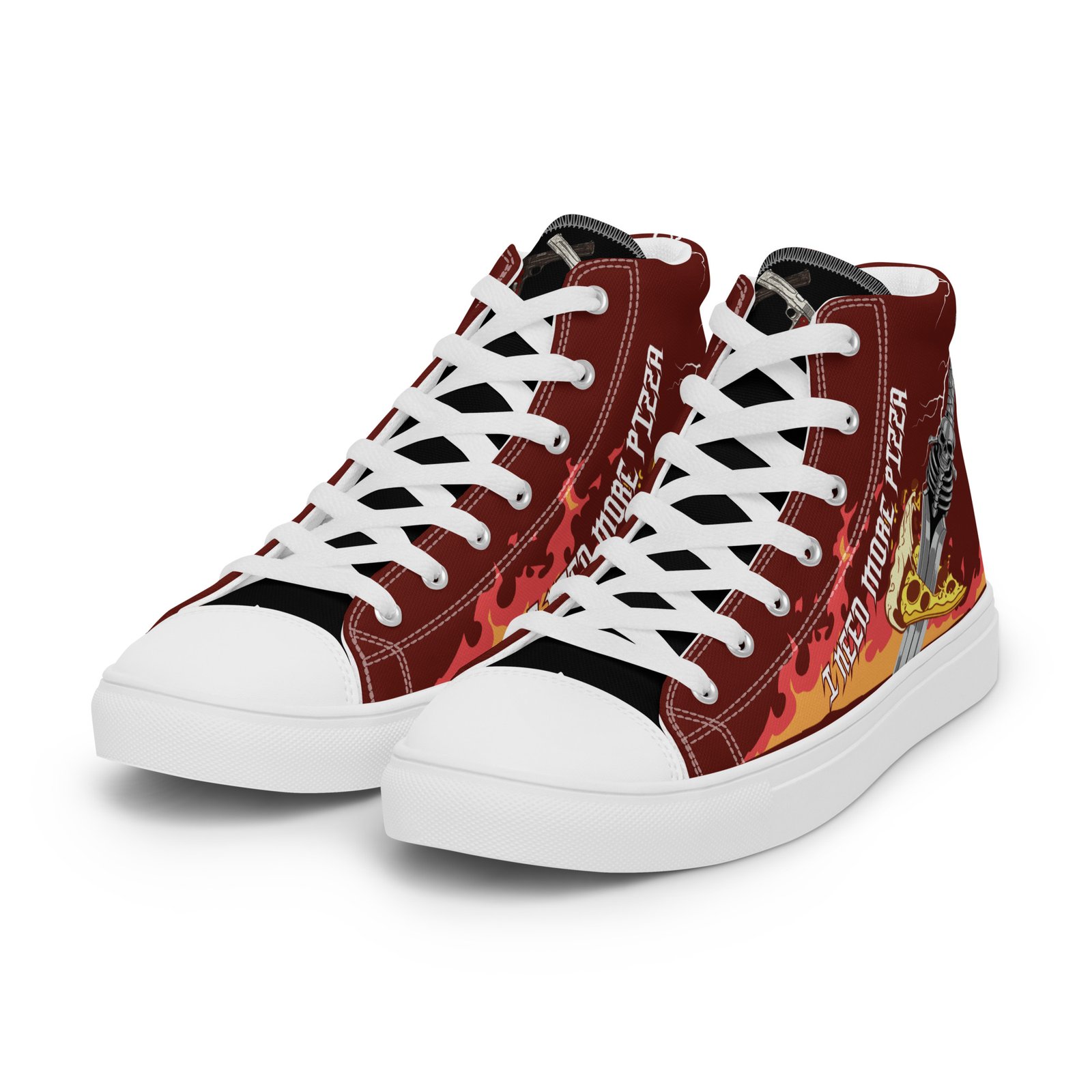 Men's high-top canvas sneakers inspired by Dante - Image 13