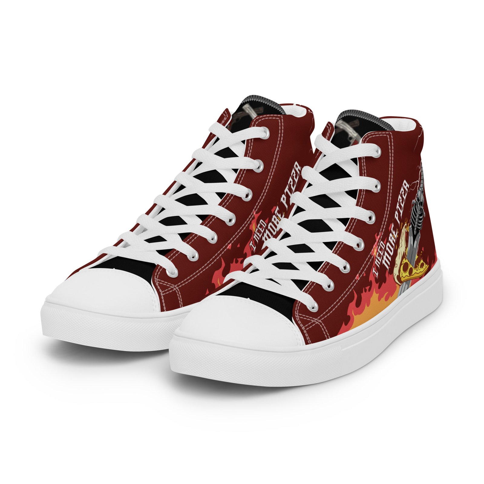 Men's high-top canvas sneakers inspired by Dante - Image 13