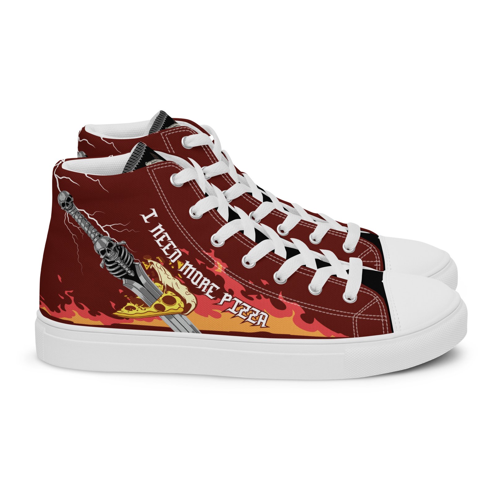 Men's high-top canvas sneakers inspired by Dante - Image 16