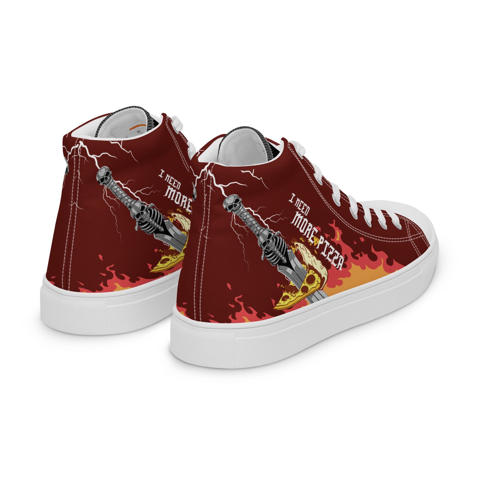Men's high-top canvas sneakers inspired by Dante - Image 17