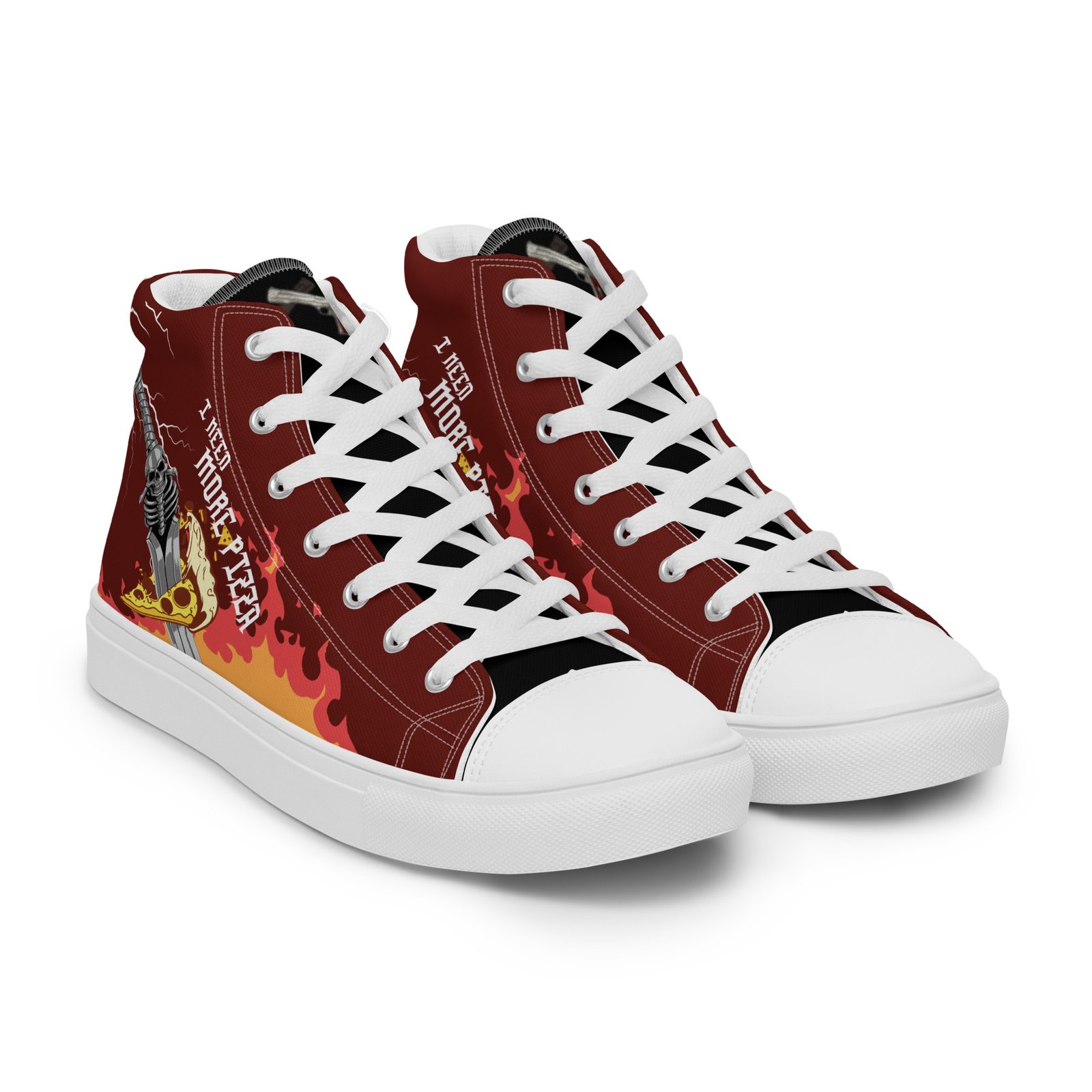 Men's high-top canvas sneakers inspired by Dante - Image 18
